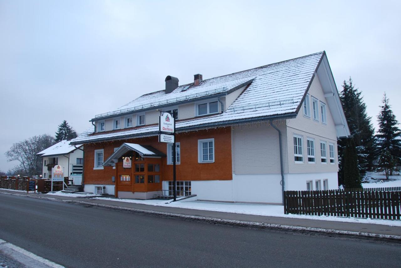 Landgasthof Zum Dorfkrug Häusern Extérieur photo