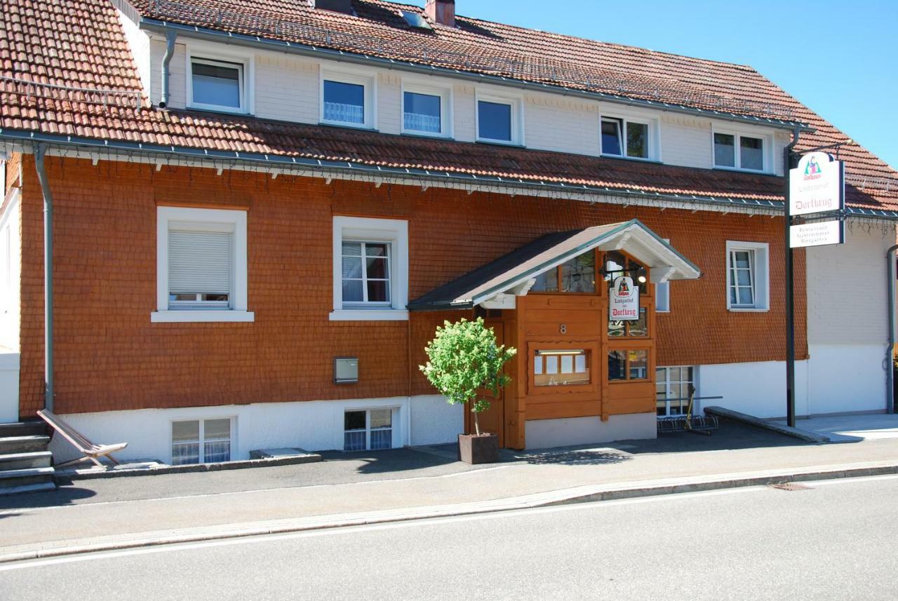 Landgasthof Zum Dorfkrug Häusern Extérieur photo