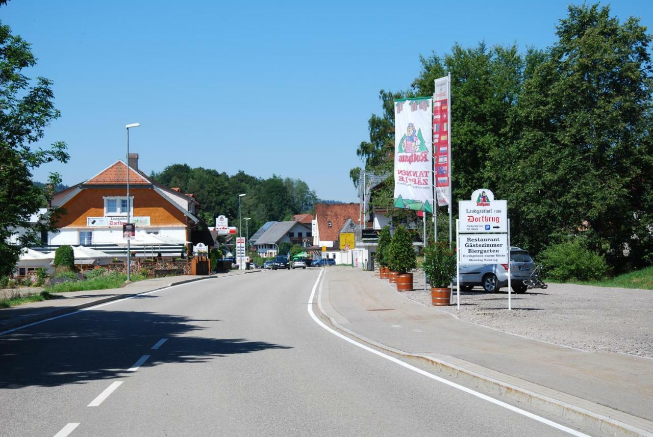 Landgasthof Zum Dorfkrug Häusern Extérieur photo